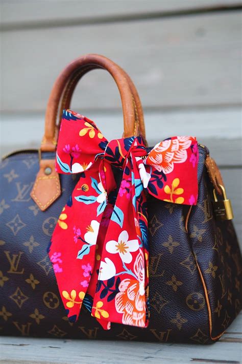 lv handbag scarf